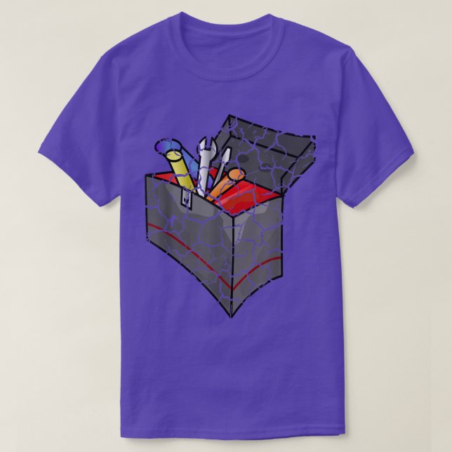 Toolbo Handyman Distressed  T-Shirt (Design Front)
