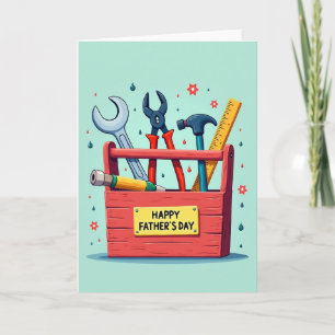 Toolbox Fathers Day Card