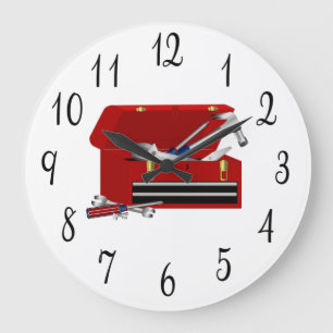 Toolbox Large Clock