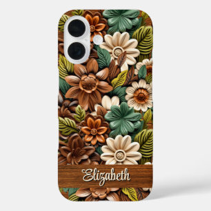 Tooled Leather iPhone 16 Case