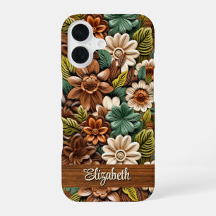 Tooled Leather iPhone 16 Case