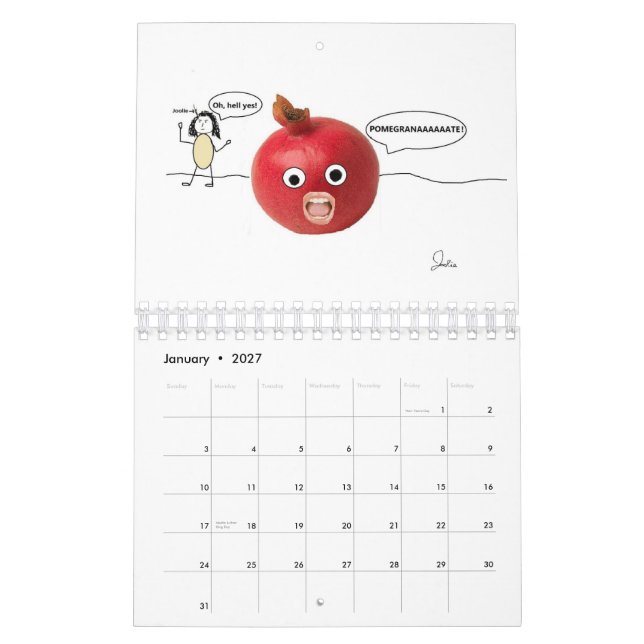 Toolies 2012 Calendar (Jan 2027)