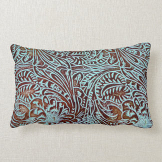 Toolin in Teal (Brown Back) Lumbar Cushion