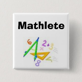 tools 1, Mathlete 15 Cm Square Badge