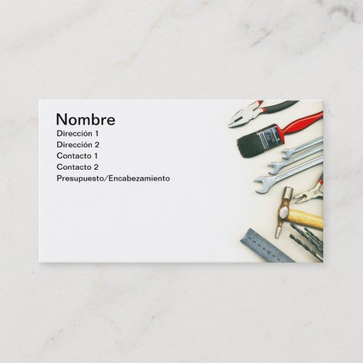 Hardware Business Cards Zazzle AU