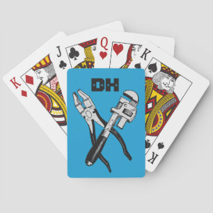 TOOLS custom monogram & colour playing cards
