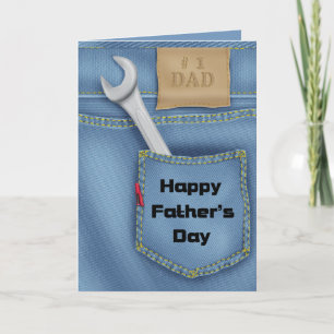 Tools Father's Day Greeting Card