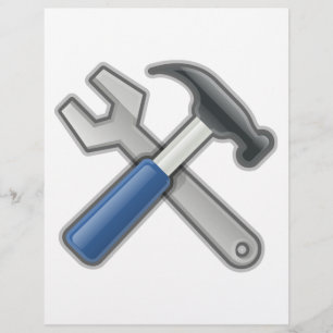 Tools, Hammer and Wrench Flyer