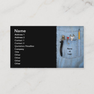Tools in Pocket Business Card