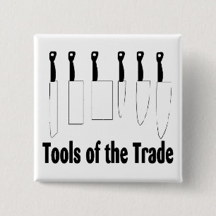 Tools Of The Trade Knives 15 Cm Square Badge