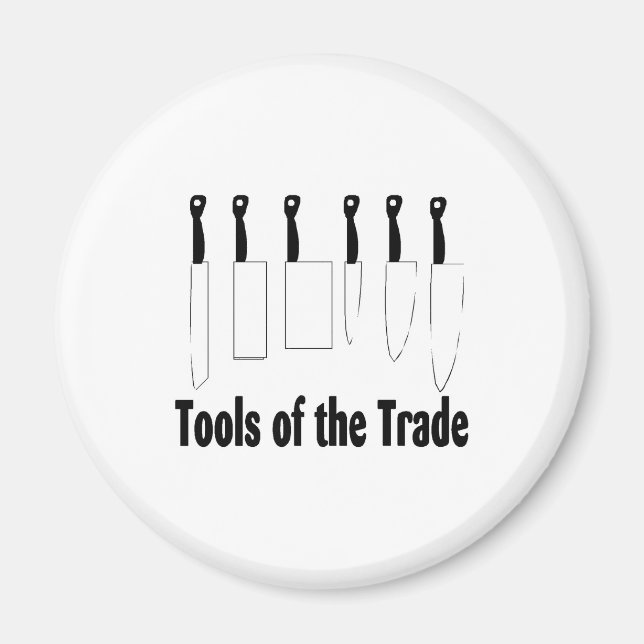 Tools Of The Trade Knives Magnet (Front)