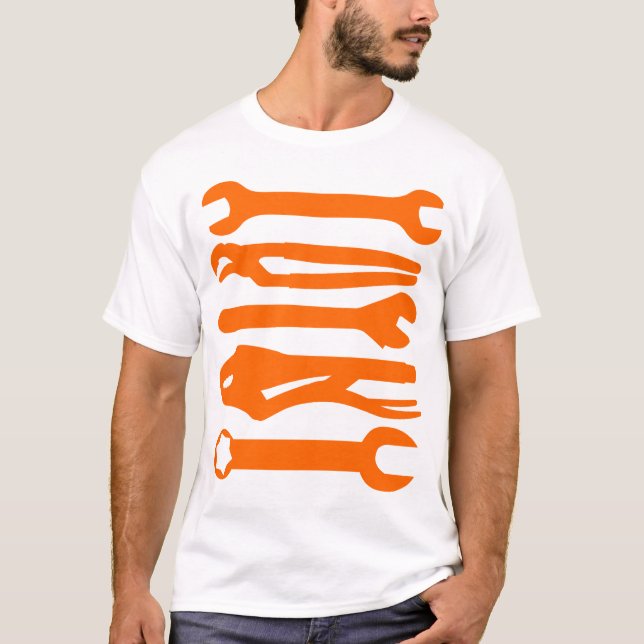 Tools - Orange T-Shirt (Front)