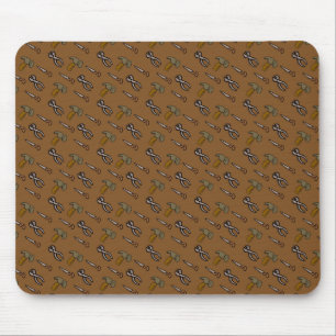 Tools Pattern Mouse Pad