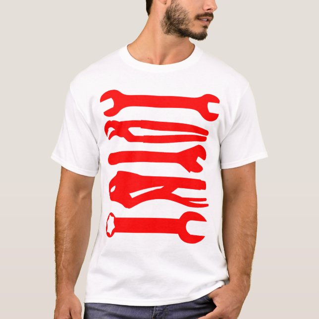 Tools - Red T-Shirt (Front)