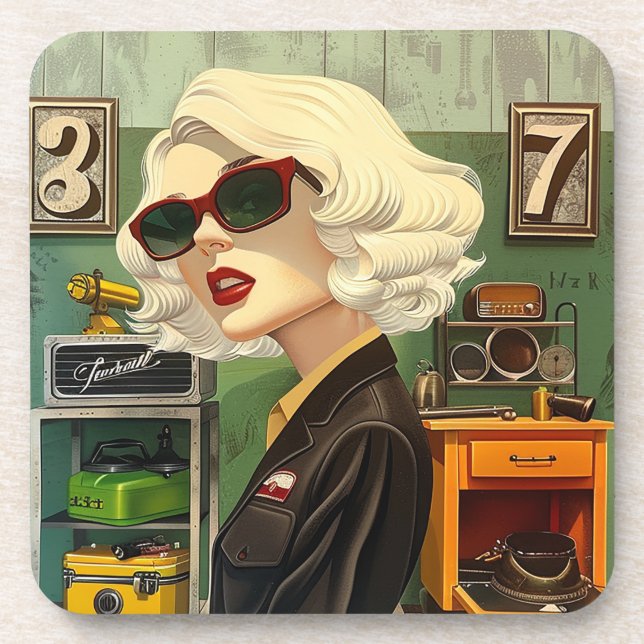 ToolTimeBlonde Coaster (Front)