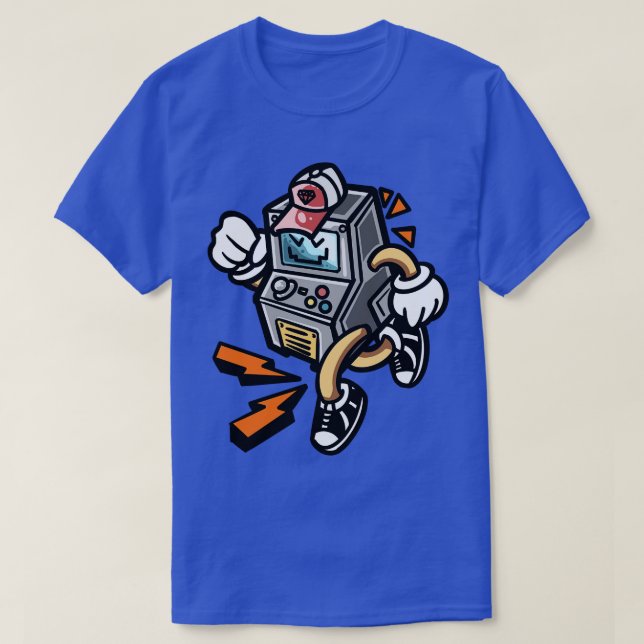toon Aesthetic Arcade Automat T-Shirt (Design Front)