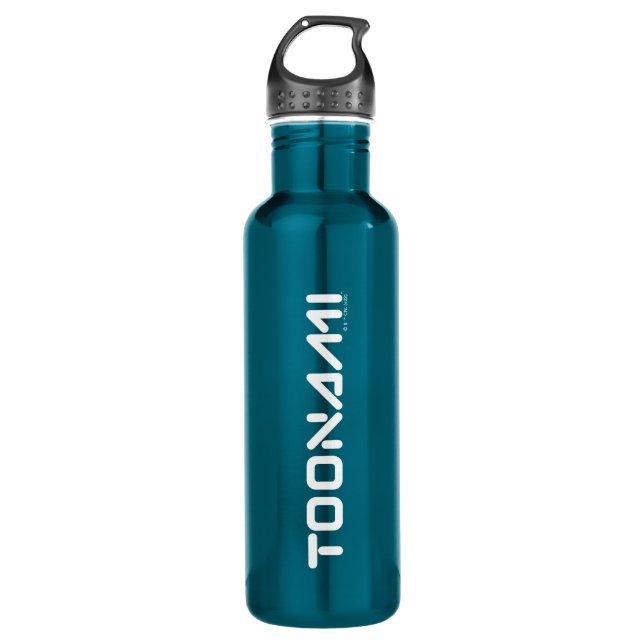 Toonami Digital Font Logo 710 Ml Water Bottle (Front)