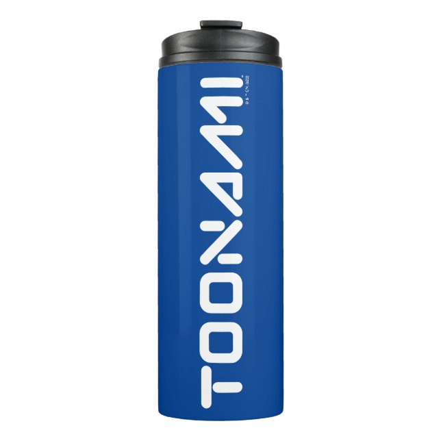 Toonami Digital Font Logo Thermal Tumbler (Front)