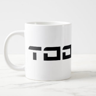 Toonami Futuristic Font Logo Large Coffee Mug