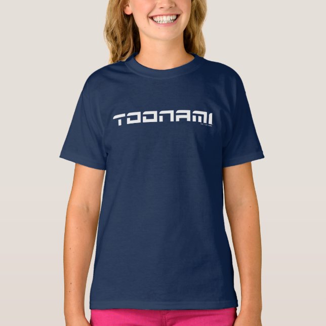 Toonami Futuristic Font Logo T-Shirt (Front)