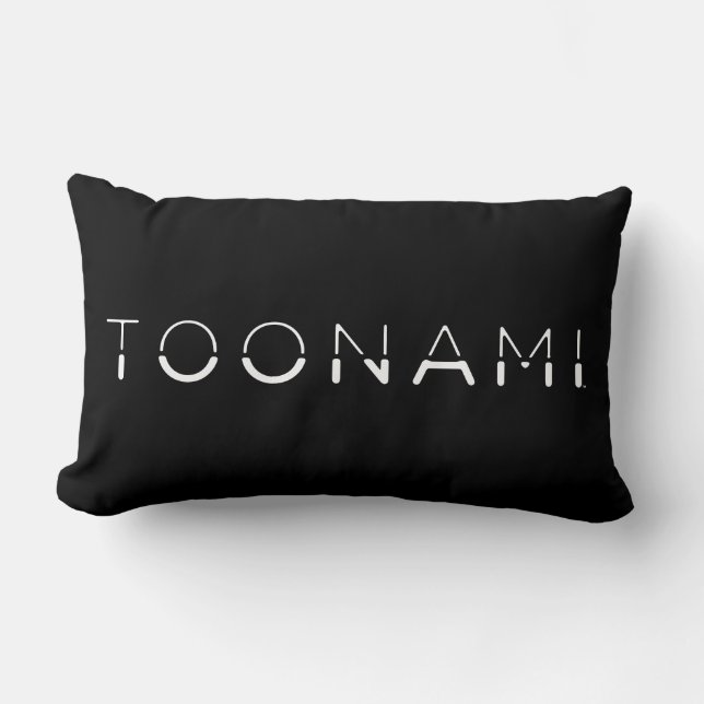 Toonami Split Font Logo Lumbar Cushion (Front)