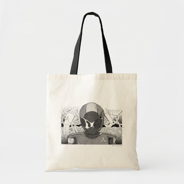 Toonami TOM 5 Countdown Comic Bumper Tote Bag (Front)