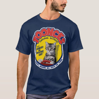 Toonces The Driving Cat Drivers School Classic SNL T-Shirt