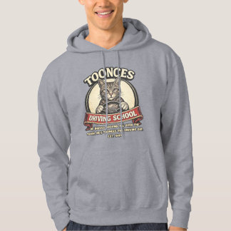 Toonces The Driving Cat Drivers School Est Hoodie