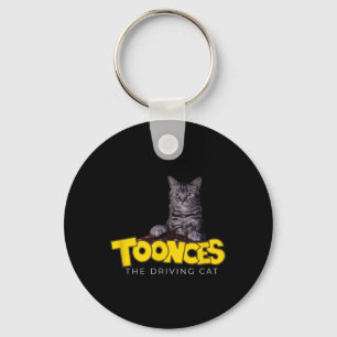 Toonces The Driving Cat Key Ring