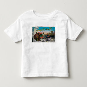 Toonerville at Ocean Park PierSanta Monica, CA Toddler T-Shirt