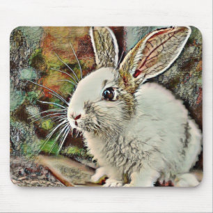 toony bunny mouse pad