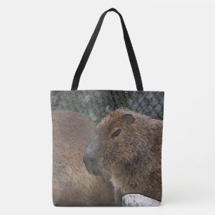 toony Capibarah Tote Bag