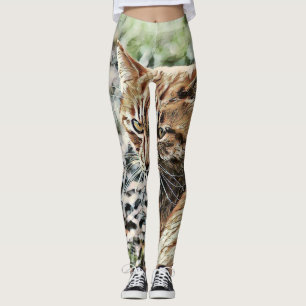 toony cat leggings