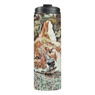 Toony Fox Thermal Tumbler