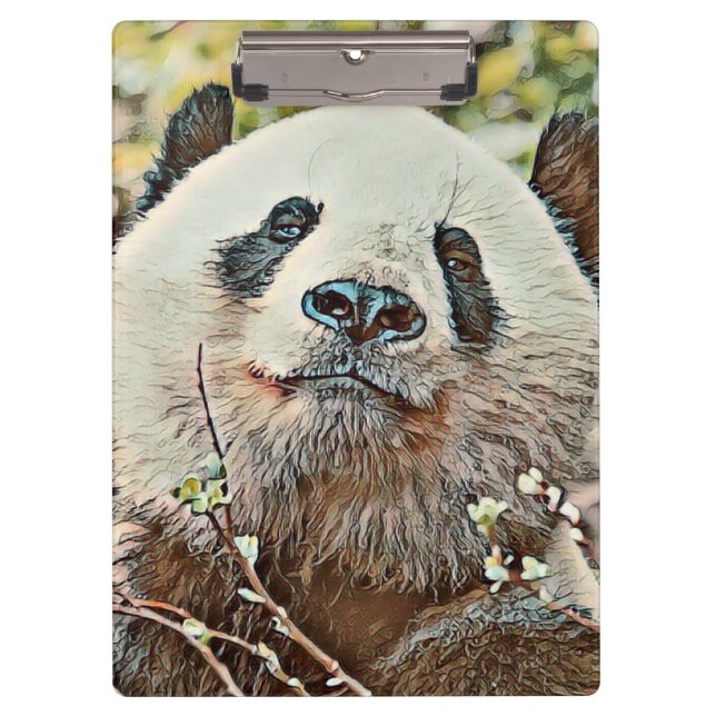 toony panda clipboard (Front)