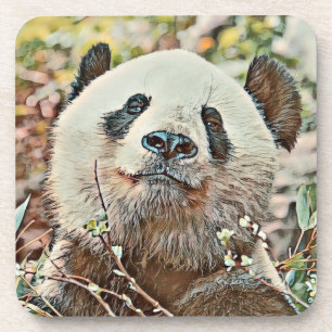 toony panda coaster