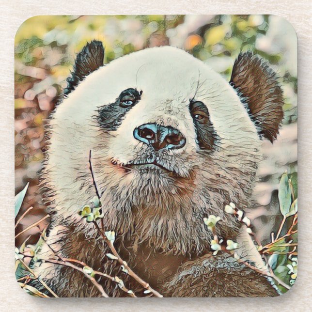 toony panda coaster (Front)