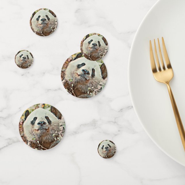 toony panda confetti (Group)