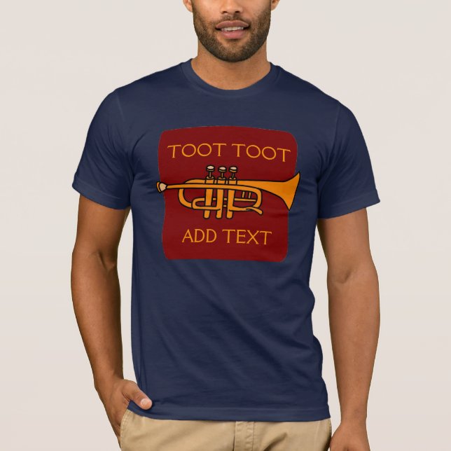 TOOT DAT HORN T-Shirt (Front)