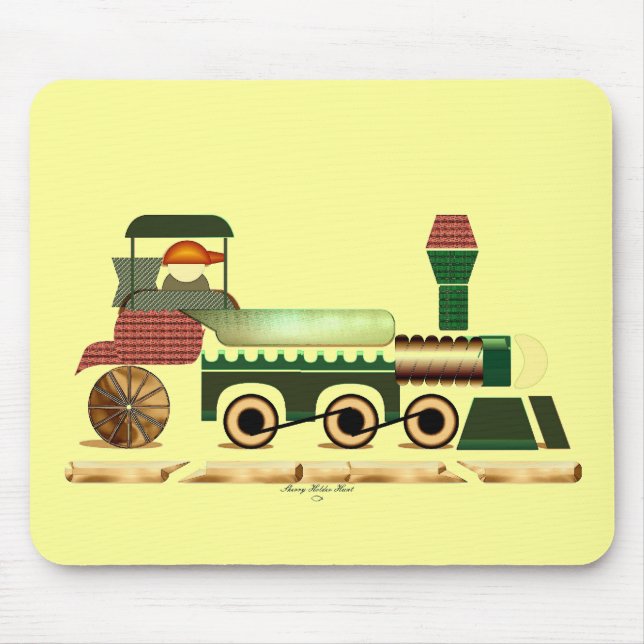 Toot Toot Train 2 Mouse Pad (Front)
