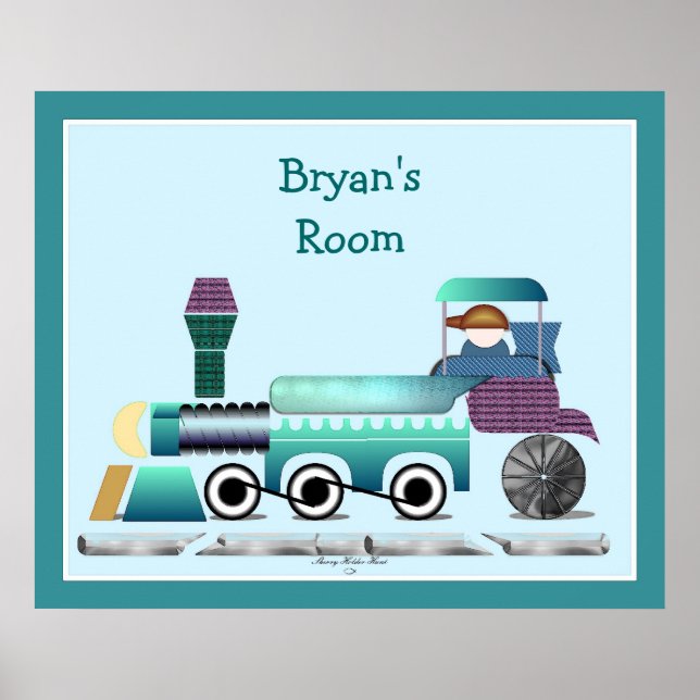 Toot Toot Train Poster (Front)