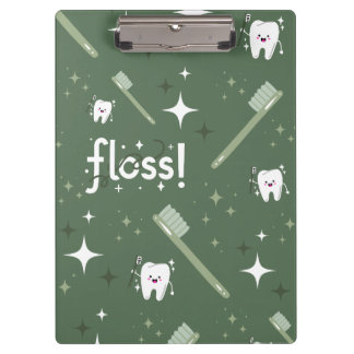 Tooth Clipboard, Gift for Dental Hygienist, Teeth Clipboard