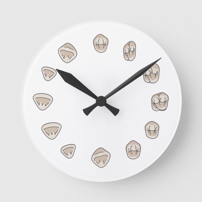 Tooth Clock (Medium) (Front)
