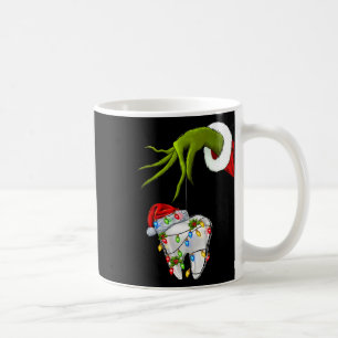 Tooth Dentist Dental Istant Teeth Christmas Xmas H Coffee Mug