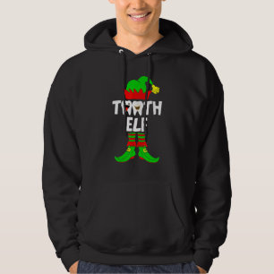 Tooth Elf Dentist Dental Clinic Teeth Elf Christm Hoodie
