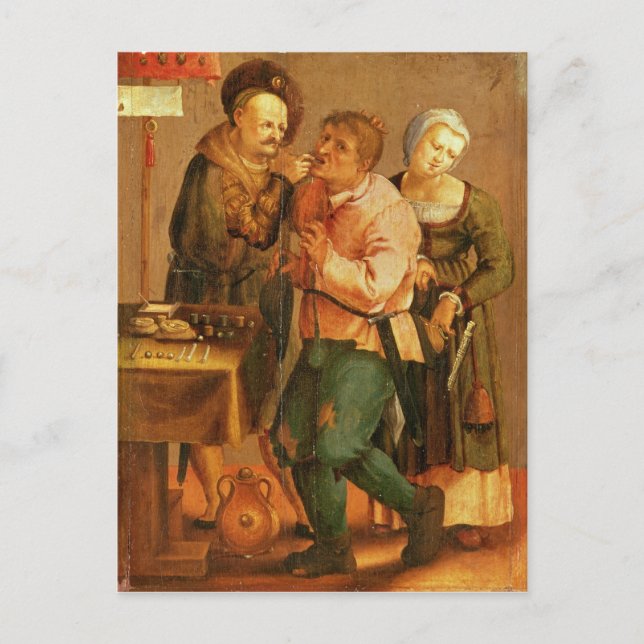 Tooth Extraction Postcard (Front)