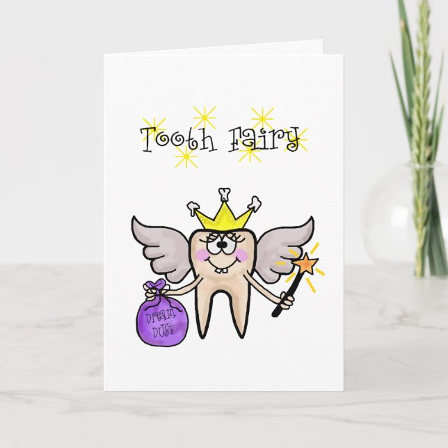Tooth Fairy Announcement Card (Front)