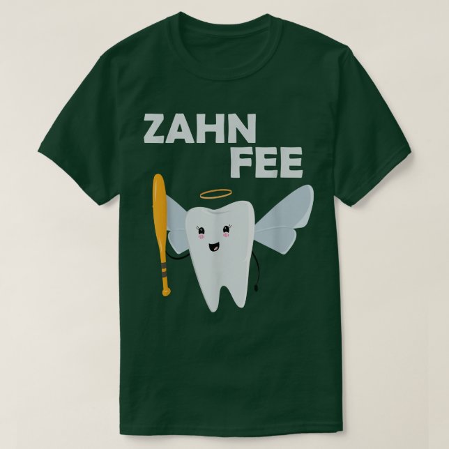 Tooth fairy, baseball bat,  T-Shirt (Design Front)