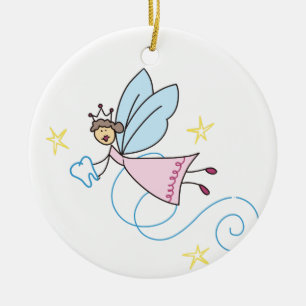 Tooth Fairy Ceramic Ornament