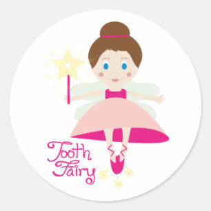 Tooth Fairy Classic Round Sticker